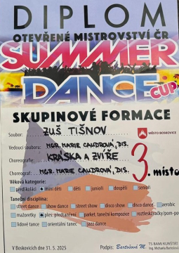 dance cup boskovice